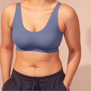 NWT Knix Original LuxeLift Pullover Bra XXXXL+ in Slate Blue